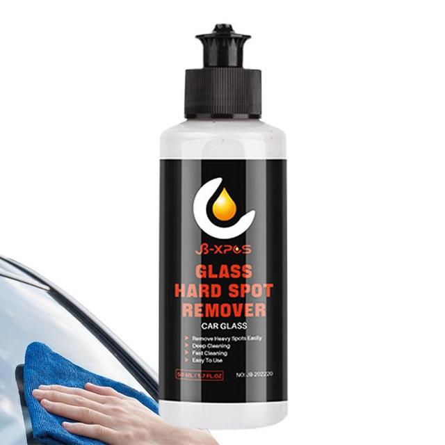 Car Glass Stain Remover Stain Remover Cleaning Tool Degreaser Cleaner  50ml/100ml Universal Glass Stripper Oil Film Cleaner For - AliExpress